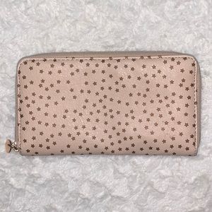 LC Lauren Conrad Wallet Pink/Nude